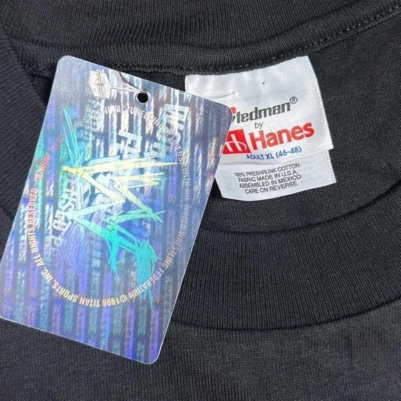 NWT Vintage Deadstock WWF Stone Cold Steve Austin Whoop Ass Beer T Shirt Mens XL - Picture 7 of 9